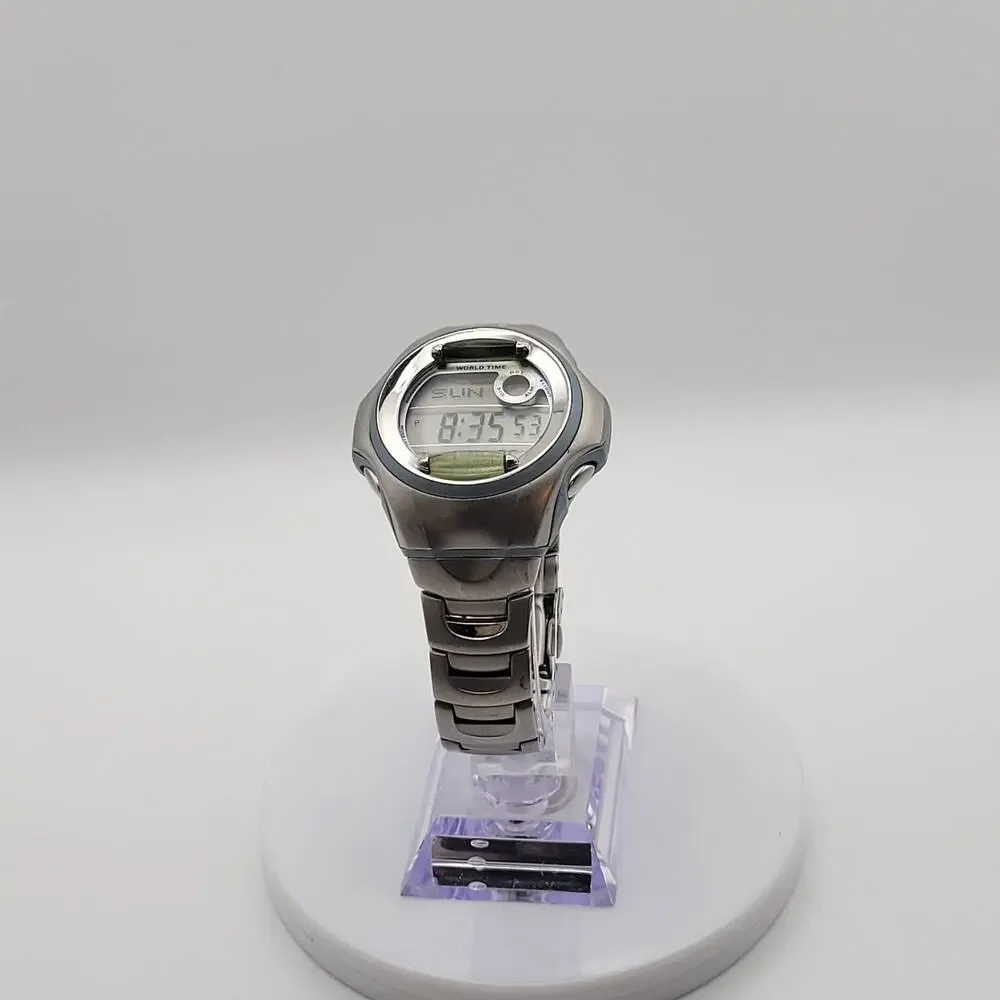 Vintage Casio Baby-G G-ms MSG-140 Digital Metal Watch Y2K Cyber Aesthetic
